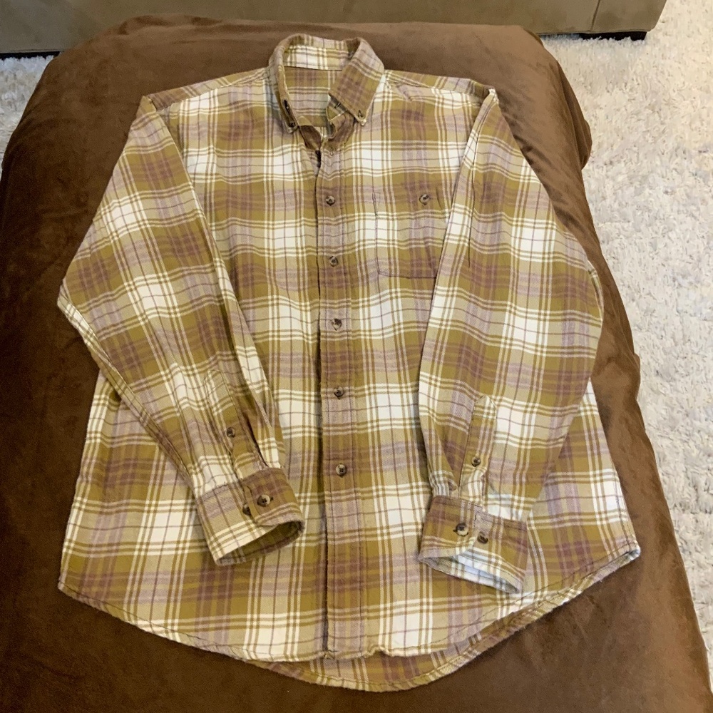 Plaid Green Purple Flannel Alpine Outdoor Adventure Cabincore Cottagecore
